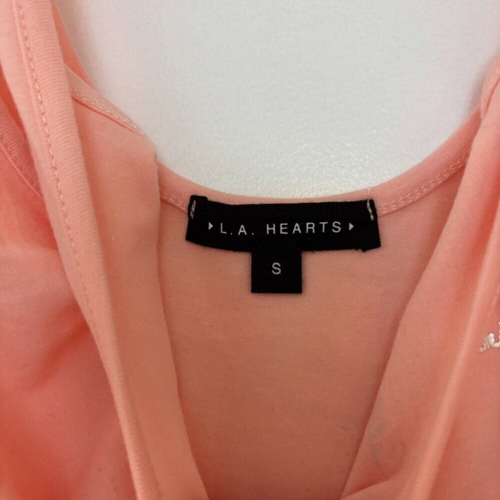 NWOT Peach LA Hearts California Dreaming Bodysuit - Picture 4 of 7